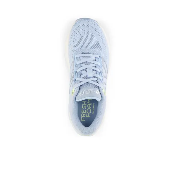 New Balance Women's Fresh Foam 860v14 Blue/White high - cut running gear MultiDirectionalTread