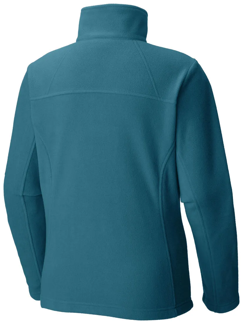 Columbia Women Blue Fast Trek II Full Zip Fleece Jacket StretchMaterial Winter Coat