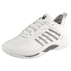 K-Swiss Women's Hypercourt Supreme 2 - White/Black Comfort Cushion Low Profile Midsole