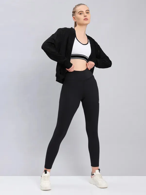 Petite Size Rib Knit Winter Sports For Men Women Solid Slim Fit Tights with ELASTO PLUS