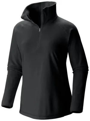 Columbia Women Black Glacial Fleece III 1/2 Zip LightweightFabric