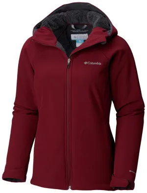 Columbia Women Red Phurtec II Softshell Formula Skiing