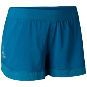 Columbia Women Blue Titan Ultra II Short (Sun Protection) Flexible Waistline