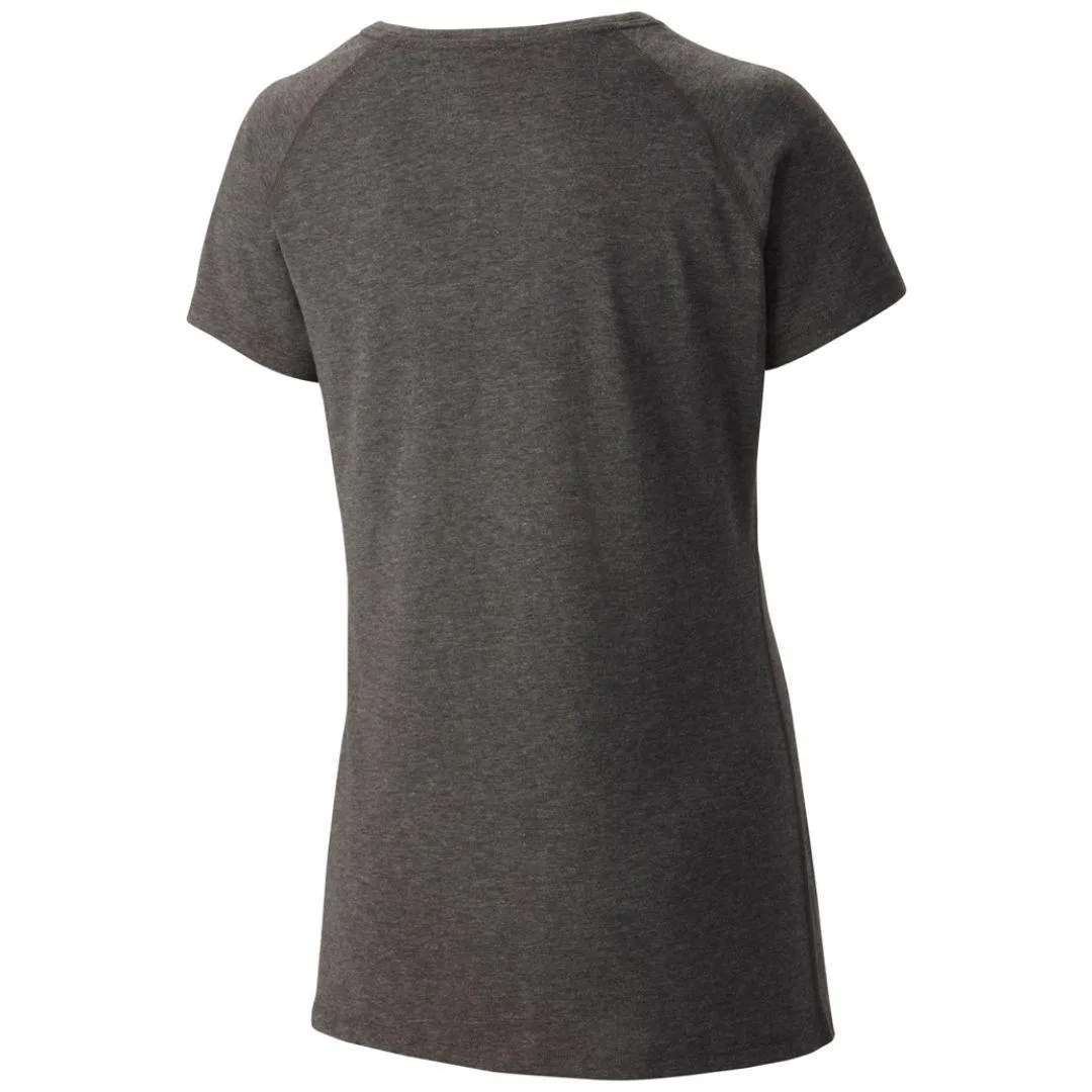 Basic Piece Columbia Women Black Silver Ridge Zero Short Sleeve Shirt