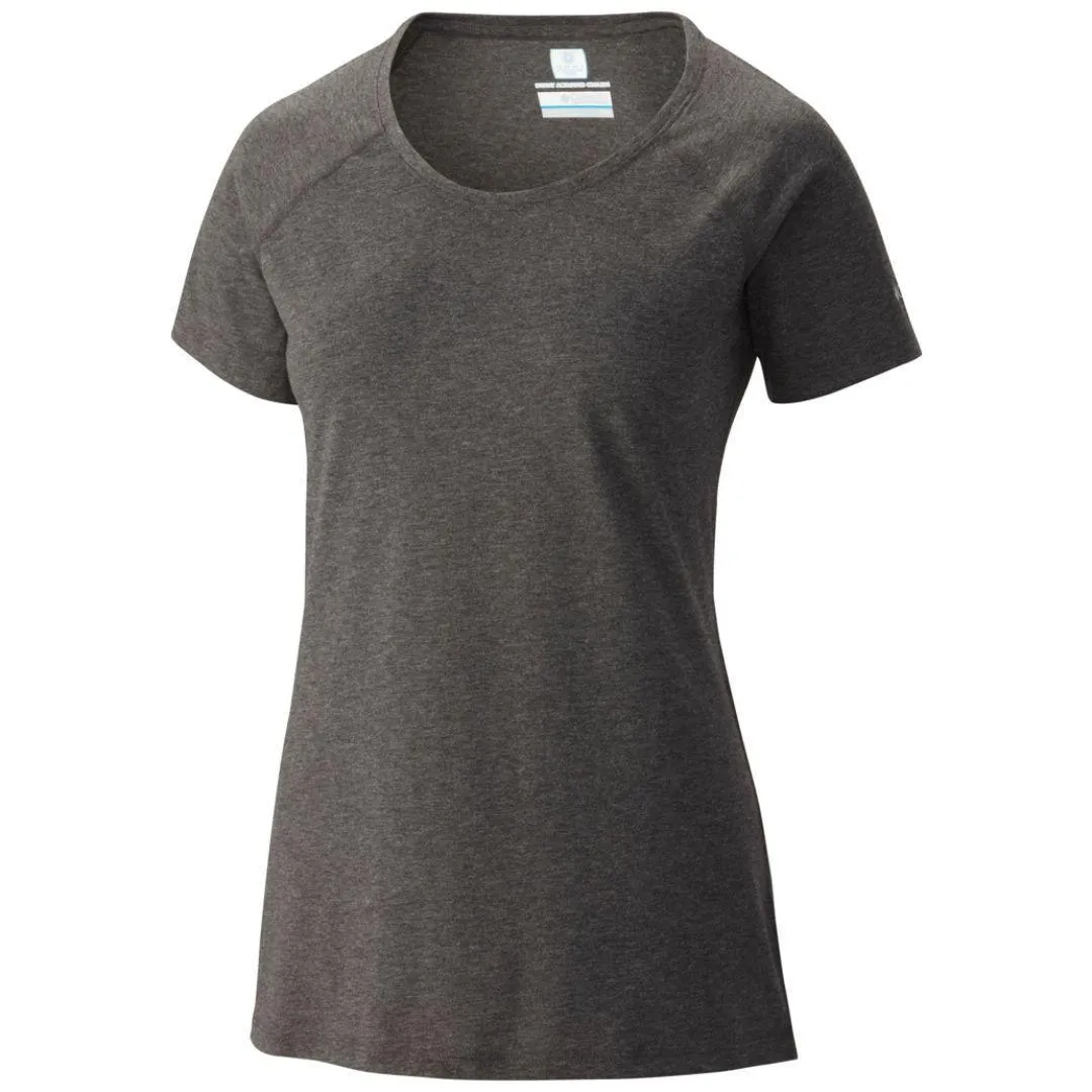 Casual Look Wear Columbia Women Black Silver Ridge Zero Short Sleeve Shirt