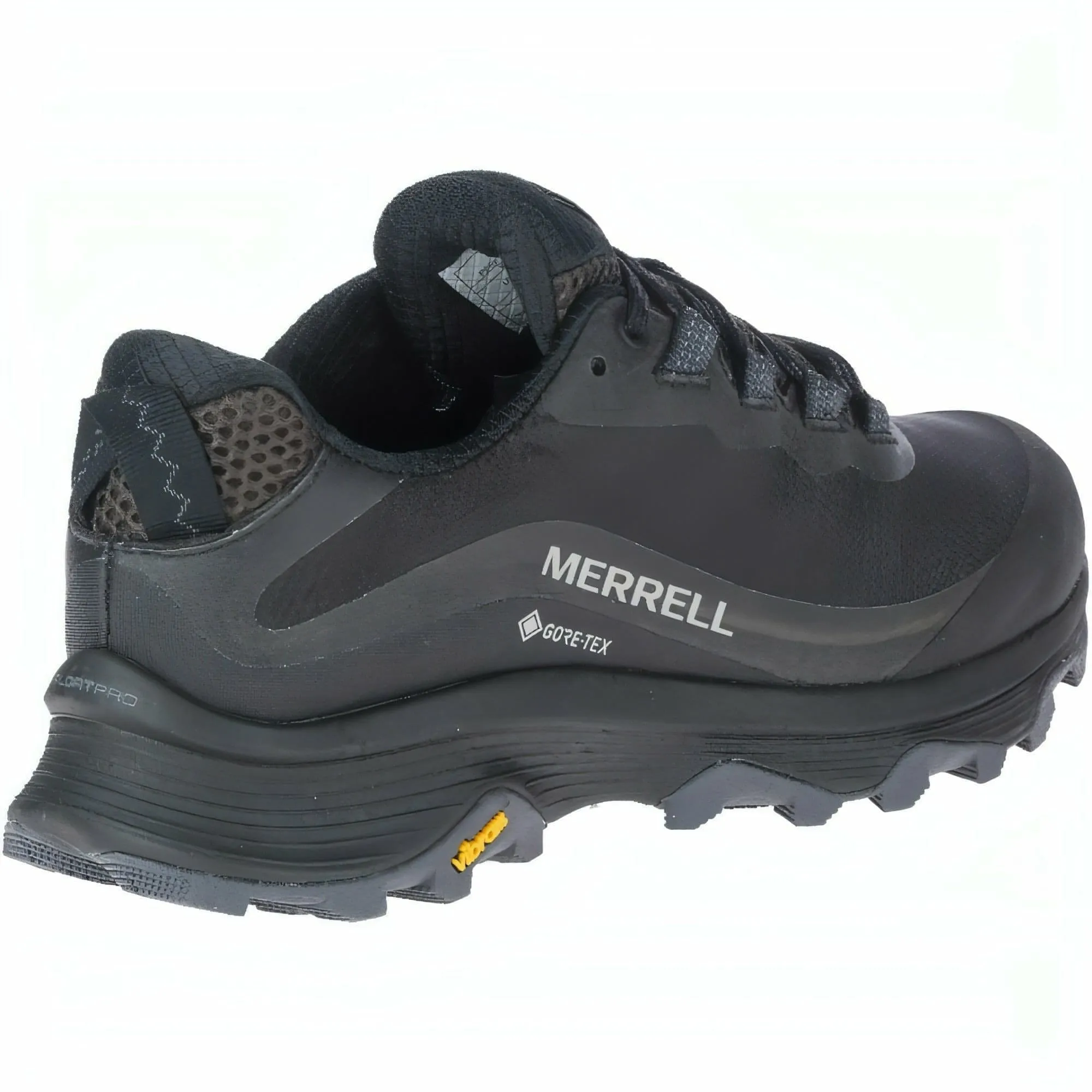 Low Impact Landing Design Hero Walk Merrell Moab Speed GORE-TEX Womens Walking Shoes - Black