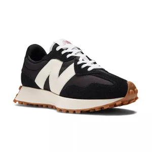 Women's 327 Black/White/Mineral Durable Rubber Outsole