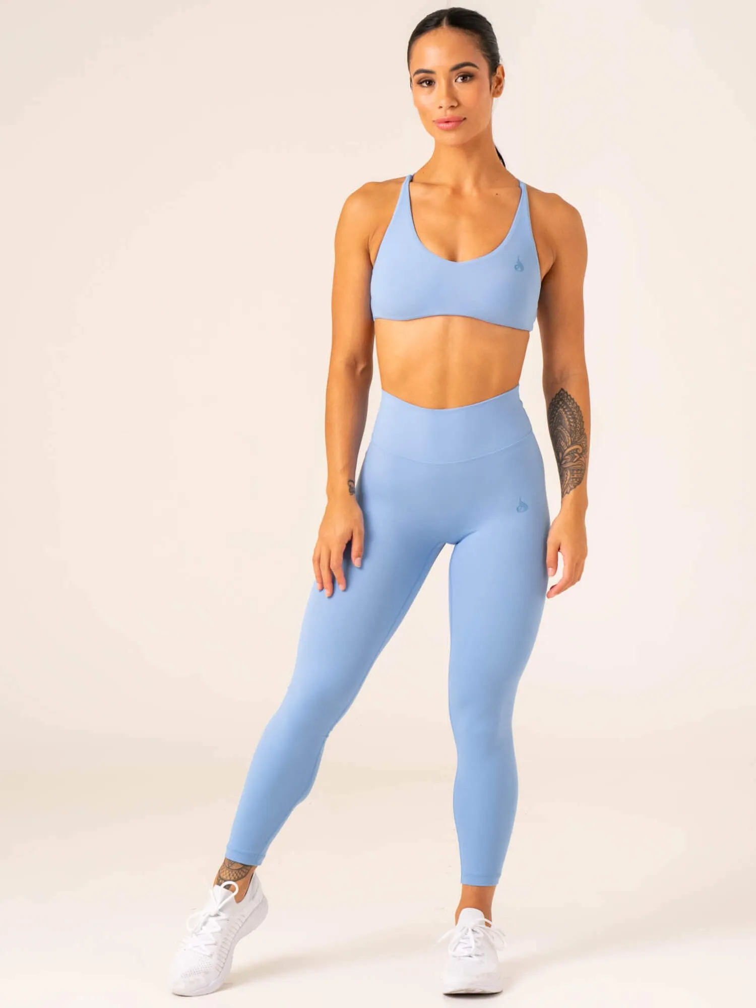 NKD Embody Sports Crop - Blue All-day Comfort Sustainable workout gear