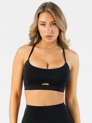 NKD Staples Bra - Black cross-training Minimalist