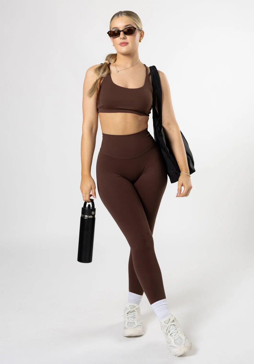 Relaxed Stretch Fit Modern Street RecStretch Original Sculptseam? Plus Legging Walnut