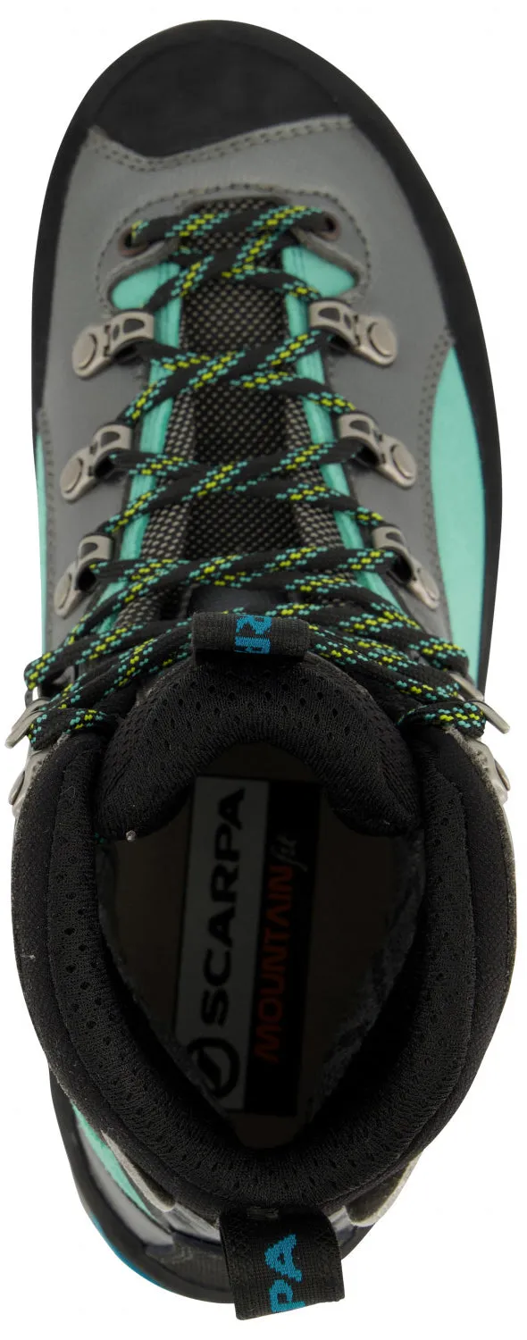 Scarpa Triolet GORE-TEX Womens Walking Boots - Green Pilates Cool Slip Resistant Modern Commuters