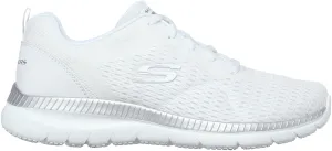 Comfort footbed Rock Guard Skechers Bountiful Womens Training Shoes - White