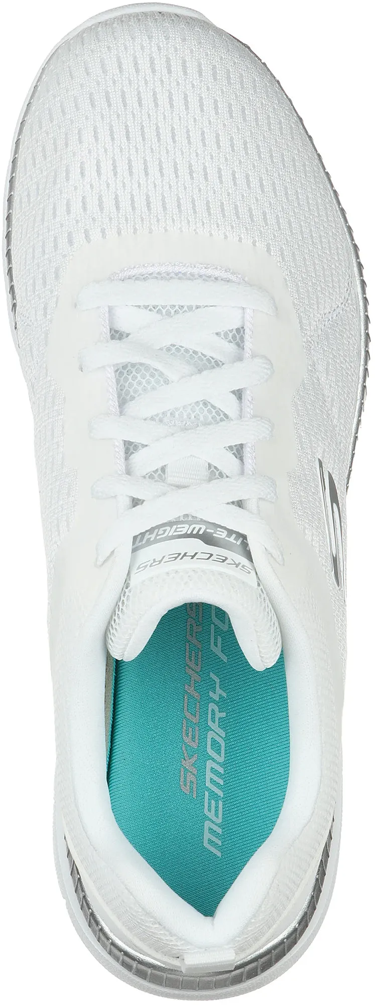 Skechers Bountiful Womens Training Shoes - White Rich Glow