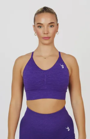 Tempo Seamless Multi-Way Sports Bra - Ultra Violet open field intelligence gathering