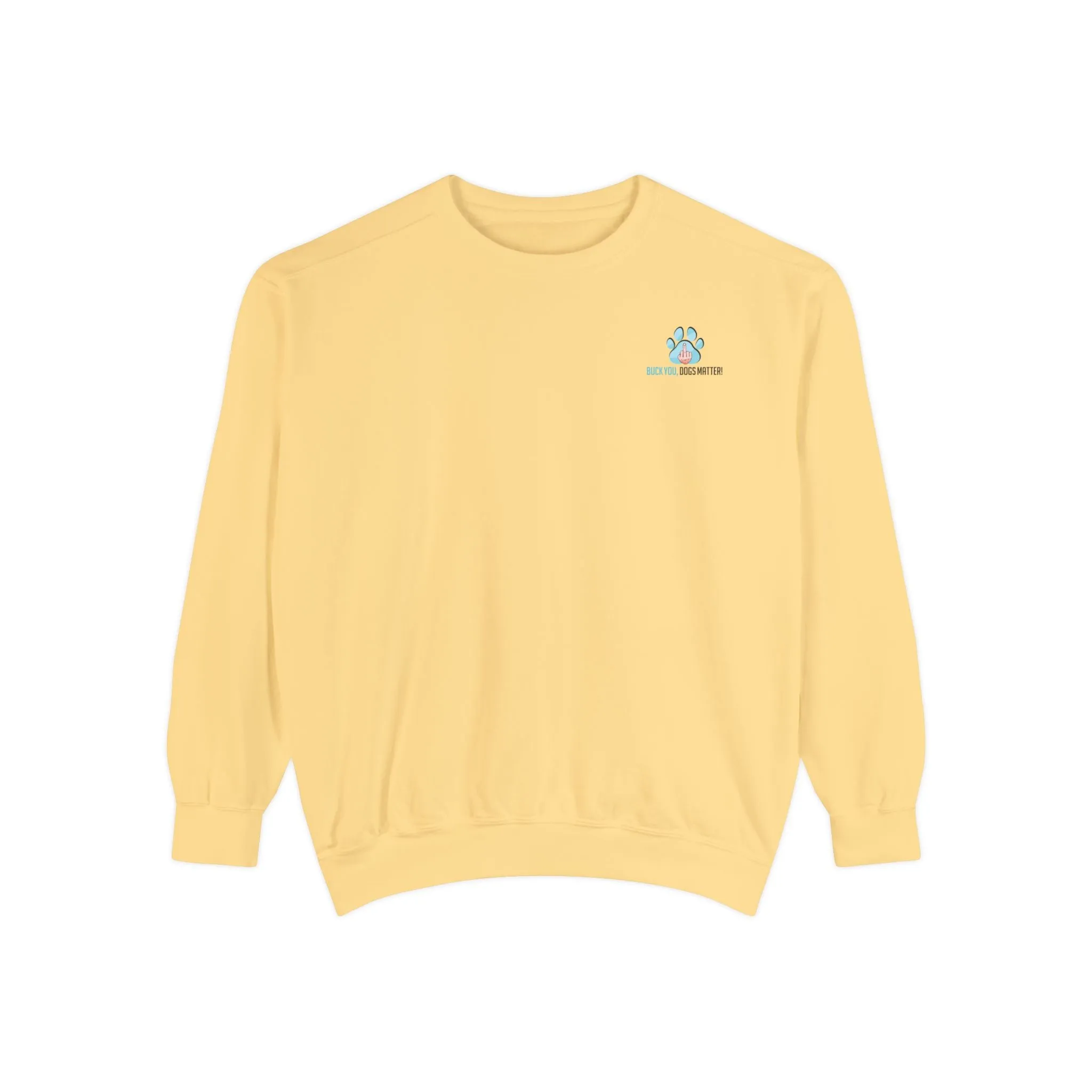 Unisex Garment-Dyed Sweatshirt Muscular Frame