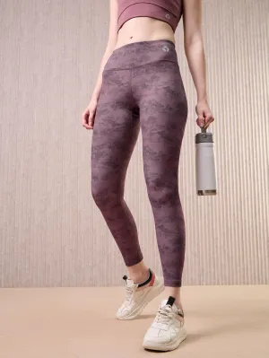 Women Printed Slim Fit Tights with ELASTO PLUS Minimalist Style Holiday Outfit