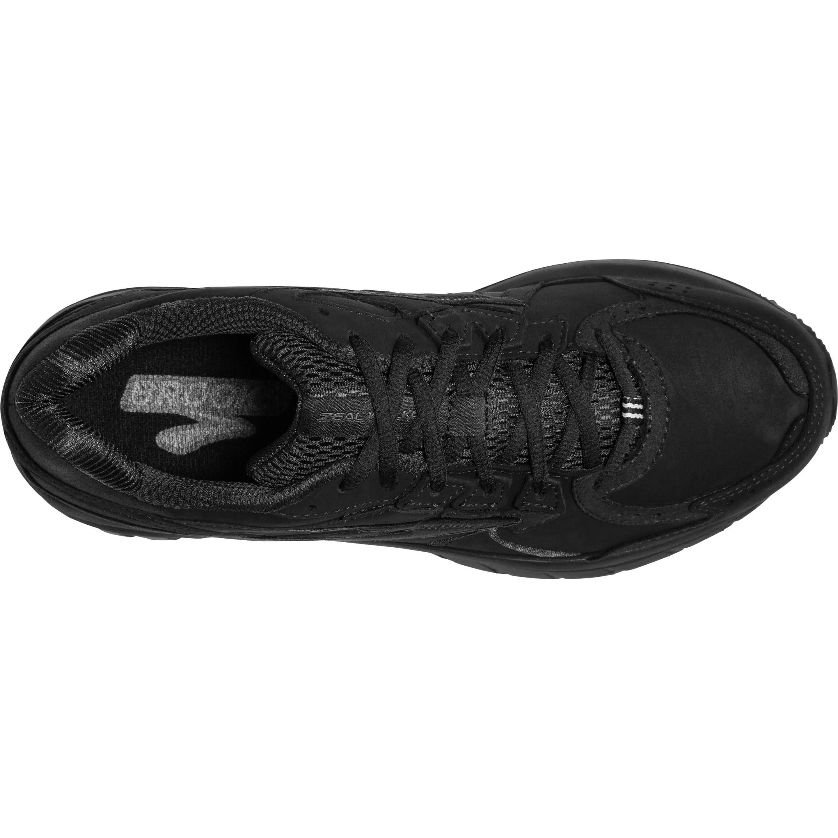 Cosmic Glow Brooks Zeal Walker Womens Walking Shoes - Black