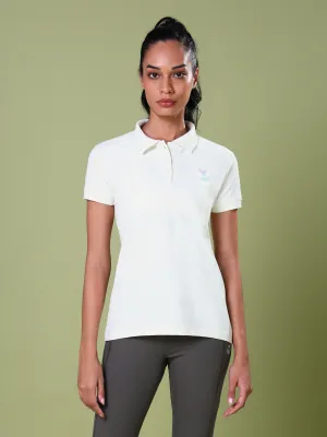 Women Solid Slim Fit Polo T-shirt with MATPIQ brandable Sublimation Resistant Fabric