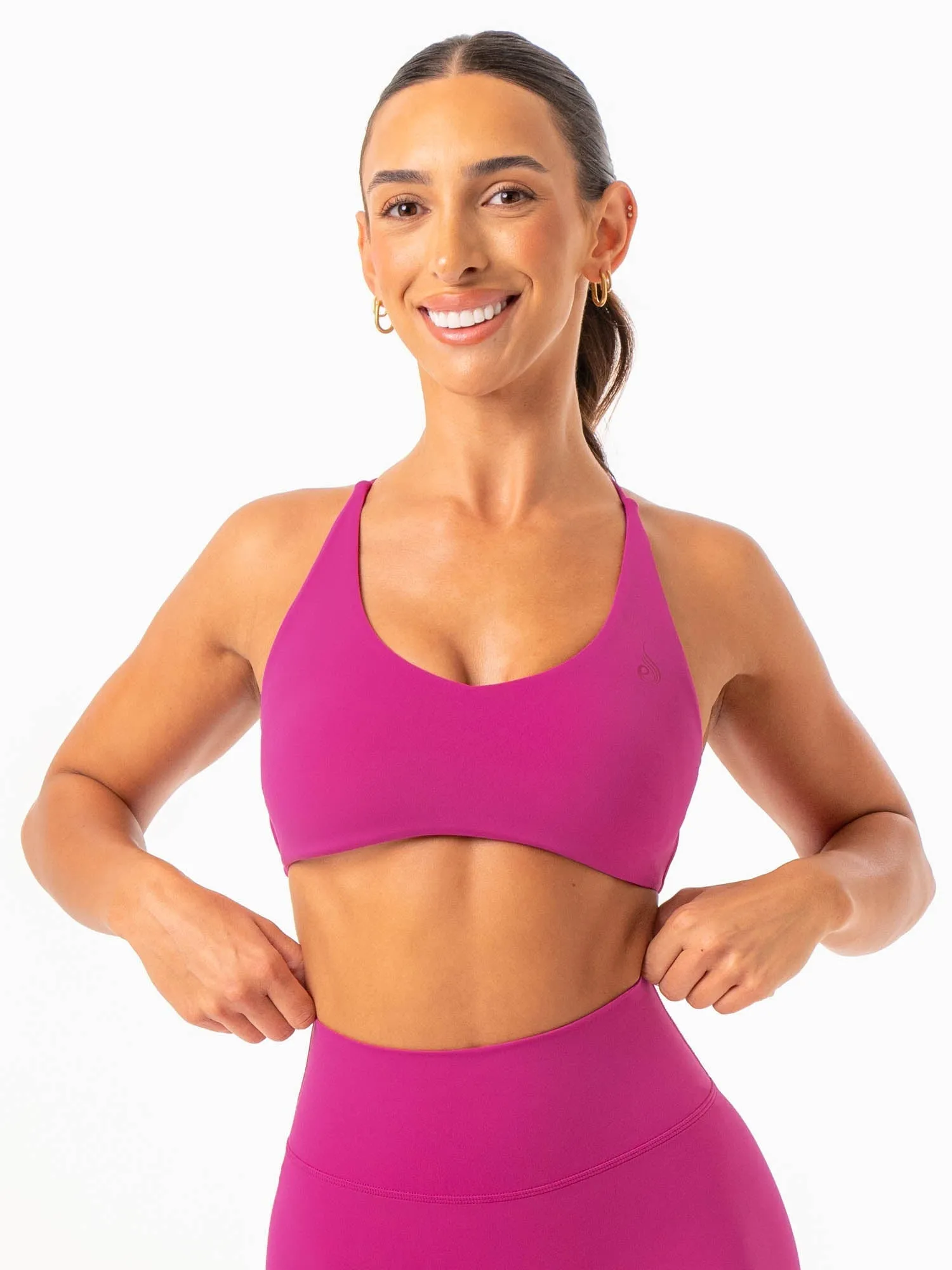 NKD Embody Sports Crop - Fuchsia Bright sports gear