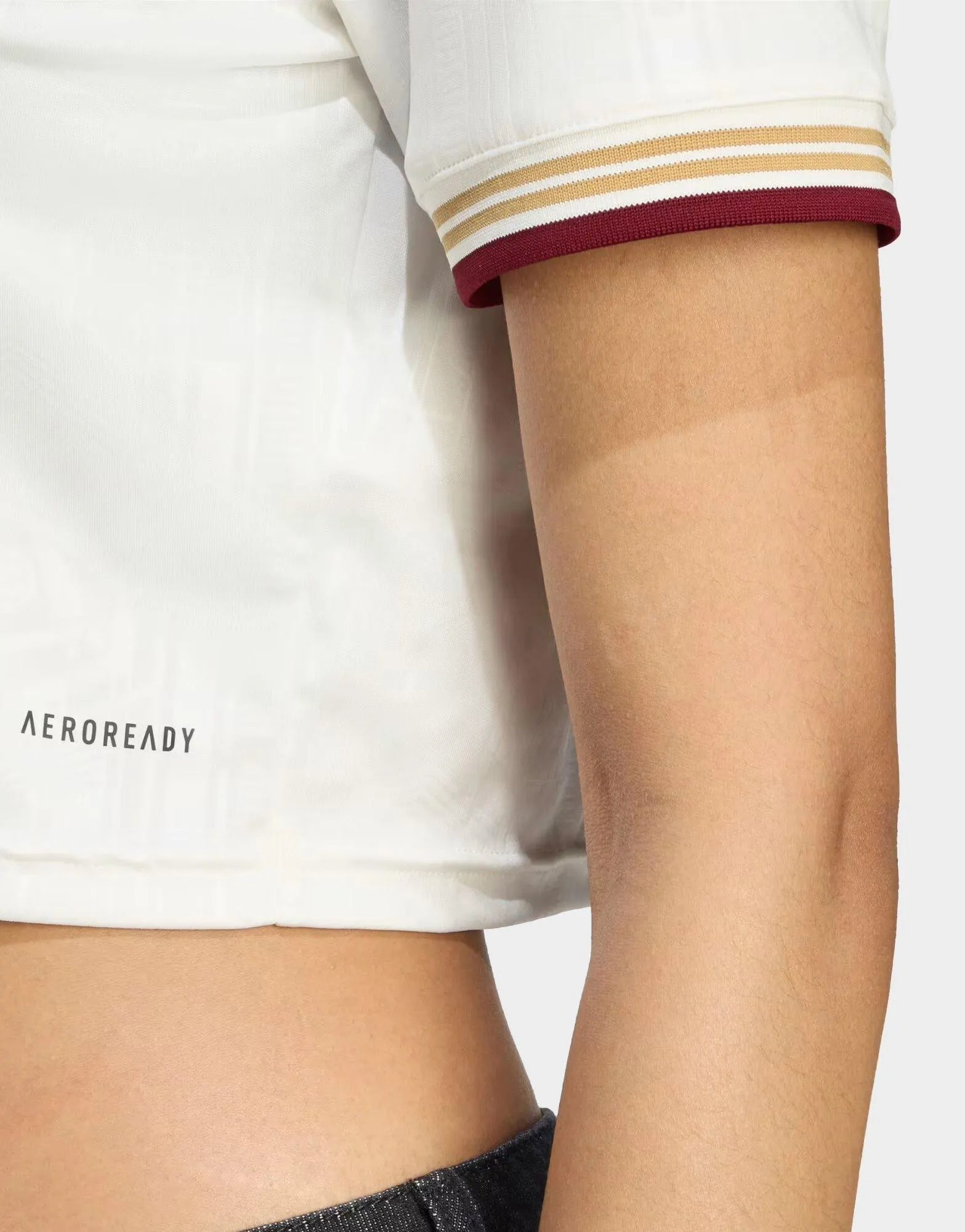 Arsenal 25/26 Cropped Third Jersey Denim combination All-Day Wear