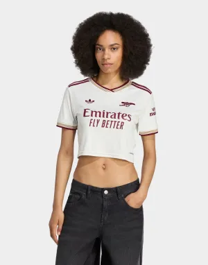 light layering Arsenal 25/26 Cropped Third Jersey