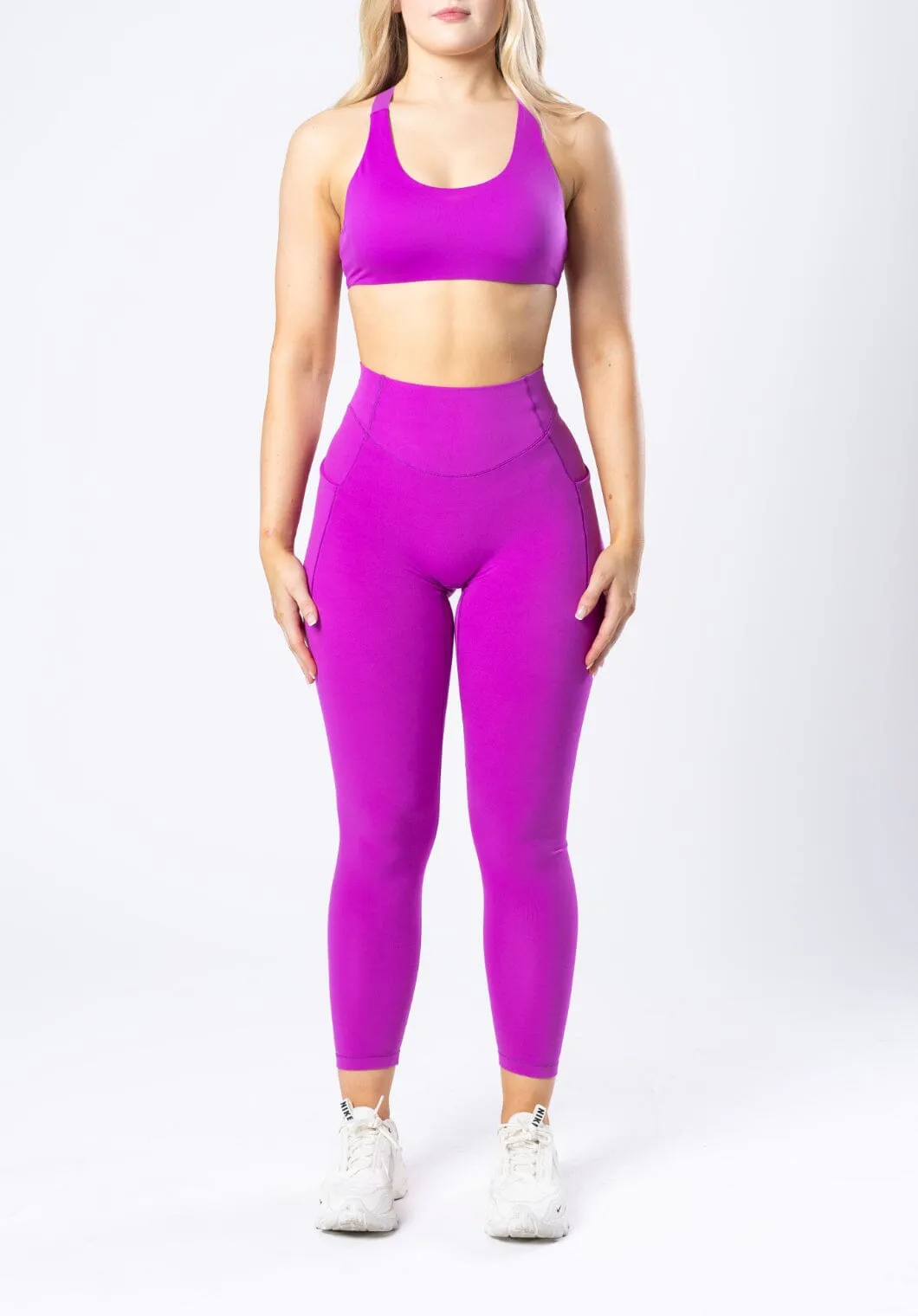 Dance Practice Seamless Design Reluna Dip Pocket Sculptseam? Legging Space Cowboy