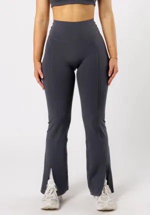 Reluna? Front Slit Sculptseam? Flare Leggings 31" Phantom Elastic Wear