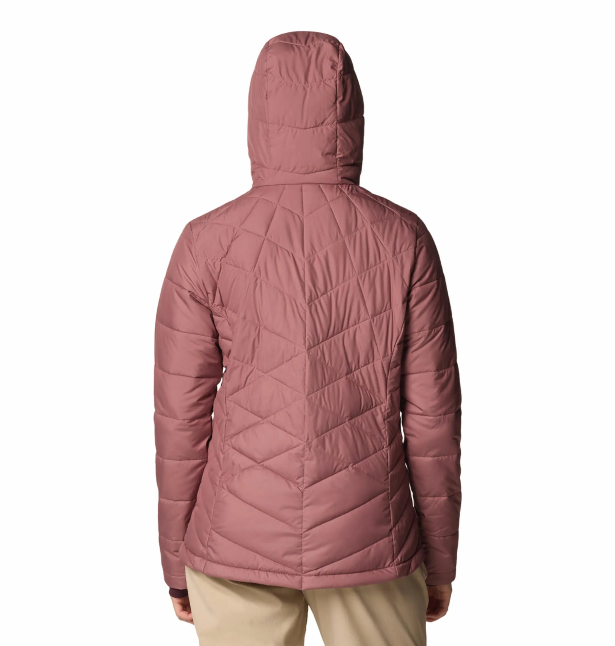 Columbia Women Pink Heavenly Hooded Jacket autumn clothing