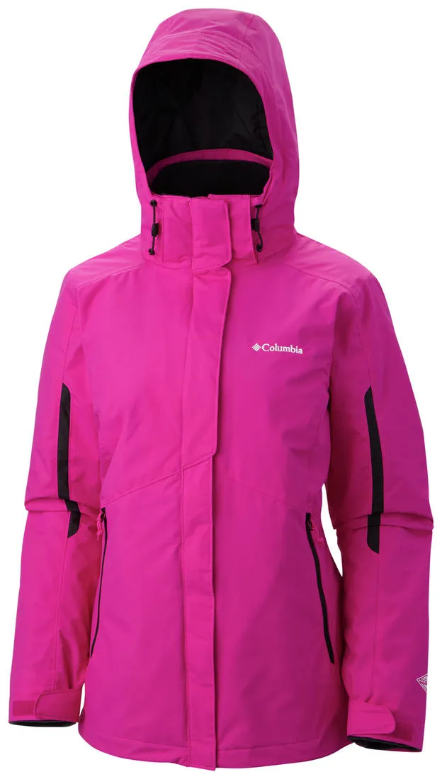Supply Bus Columbia Women Red Bugaboo Interchange Jacket
