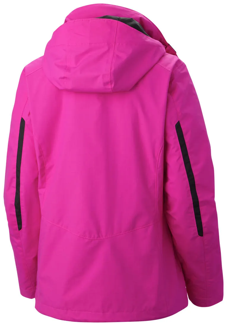 Light Reflective Logos Columbia Women Red Bugaboo Interchange Jacket