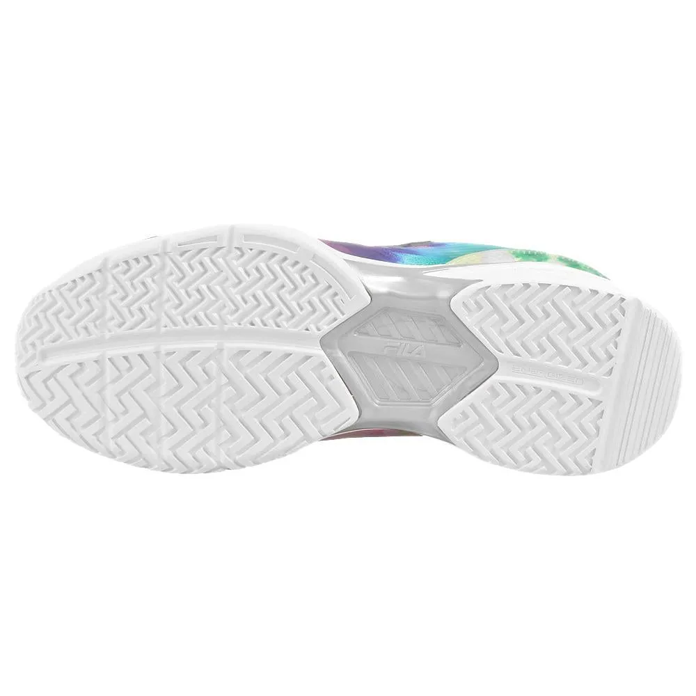 Fila Women's Axilus 2 Energized - White/Multi Perforated Eyelet Design