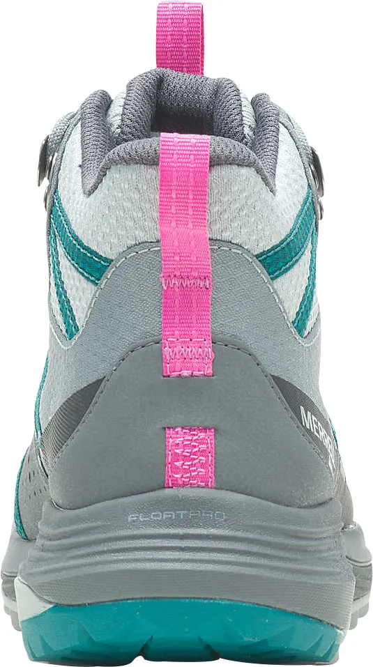 Merrell Siren 4 Mid GORE-TEX Womens Walking Boots - Grey Love Glow Comfort arch