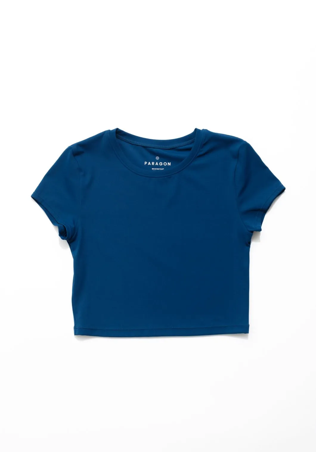 RecStretch? Short Sleeve Crop Ether Casual Layer Look Casual and cool