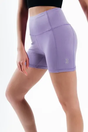Paisley Purple Basic Hot Shorts clean look EcoFriendlyMaterials