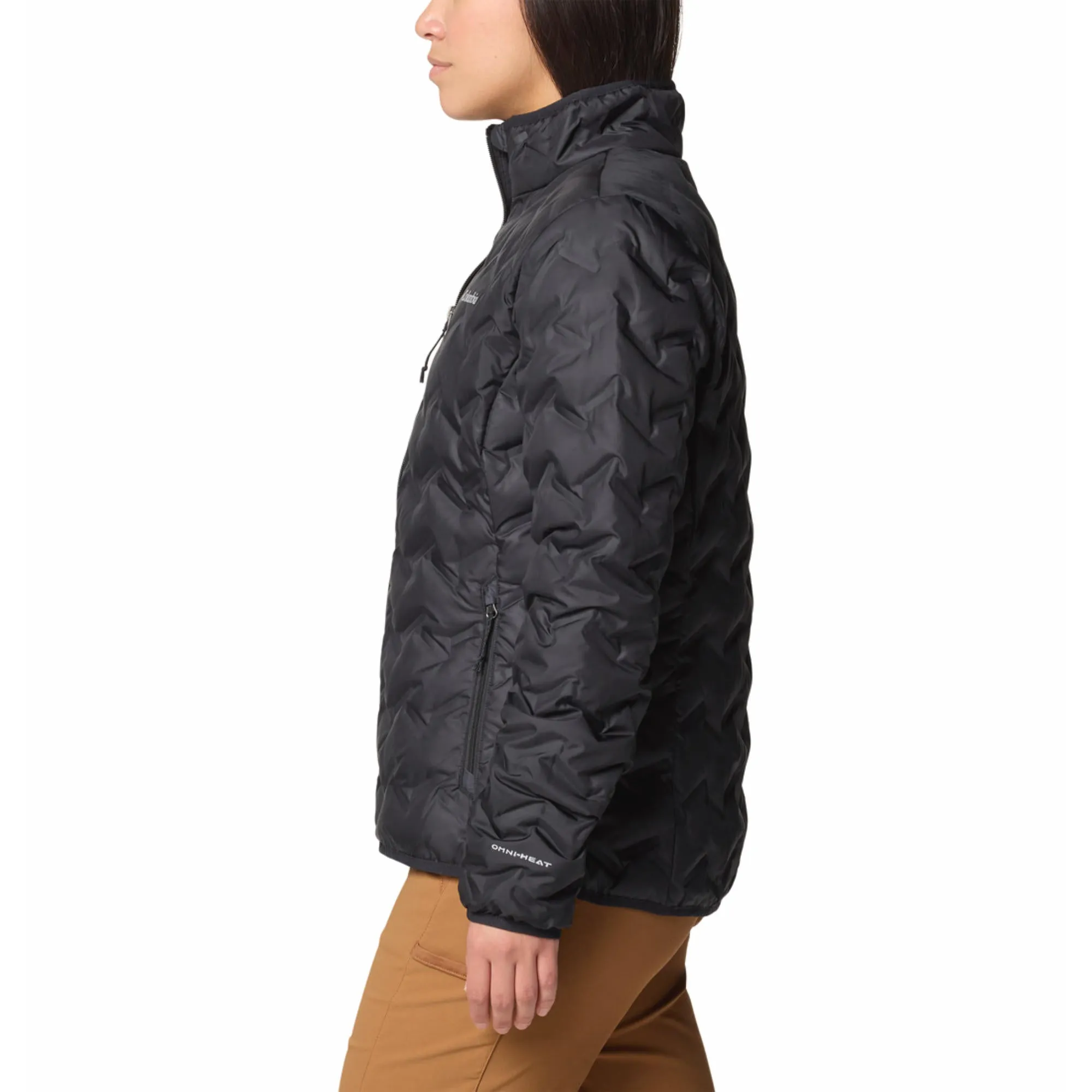 Columbia Women Black Delta Ridge II Down Jacket winter season