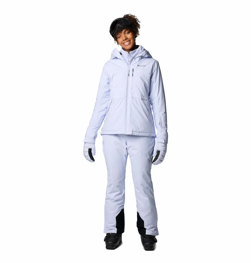 Columbia Women Purple Powdered Peak Insulated Jacket Gift Moment