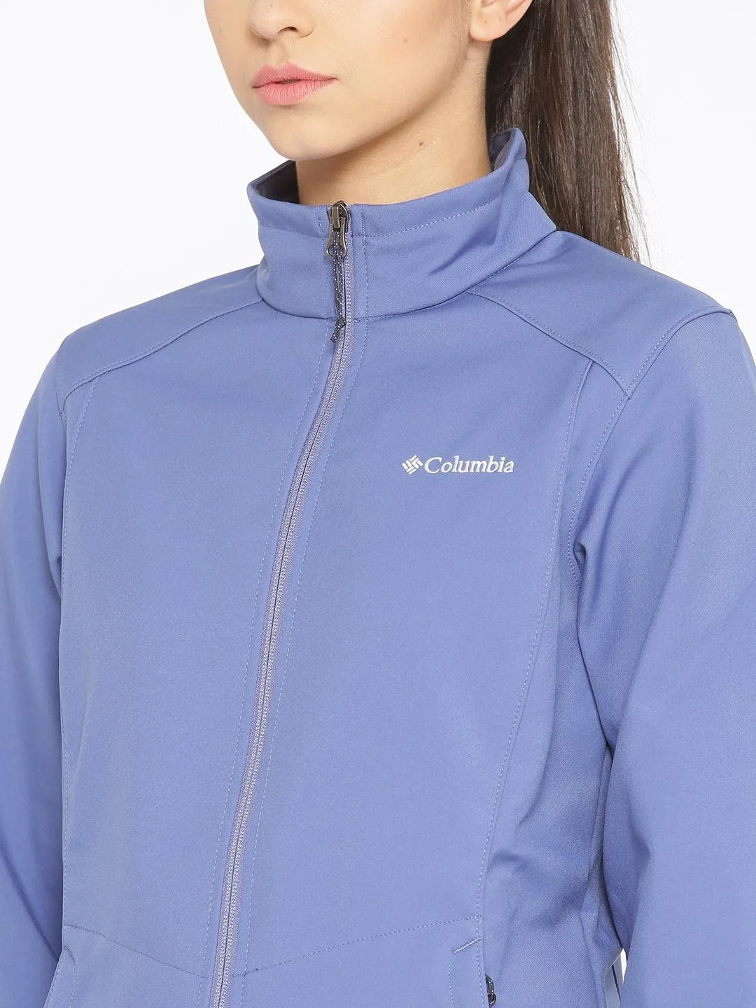 Columbia Women Purple Kruser Ridge II Softshell PreShrunk Cotton Blend Forest
