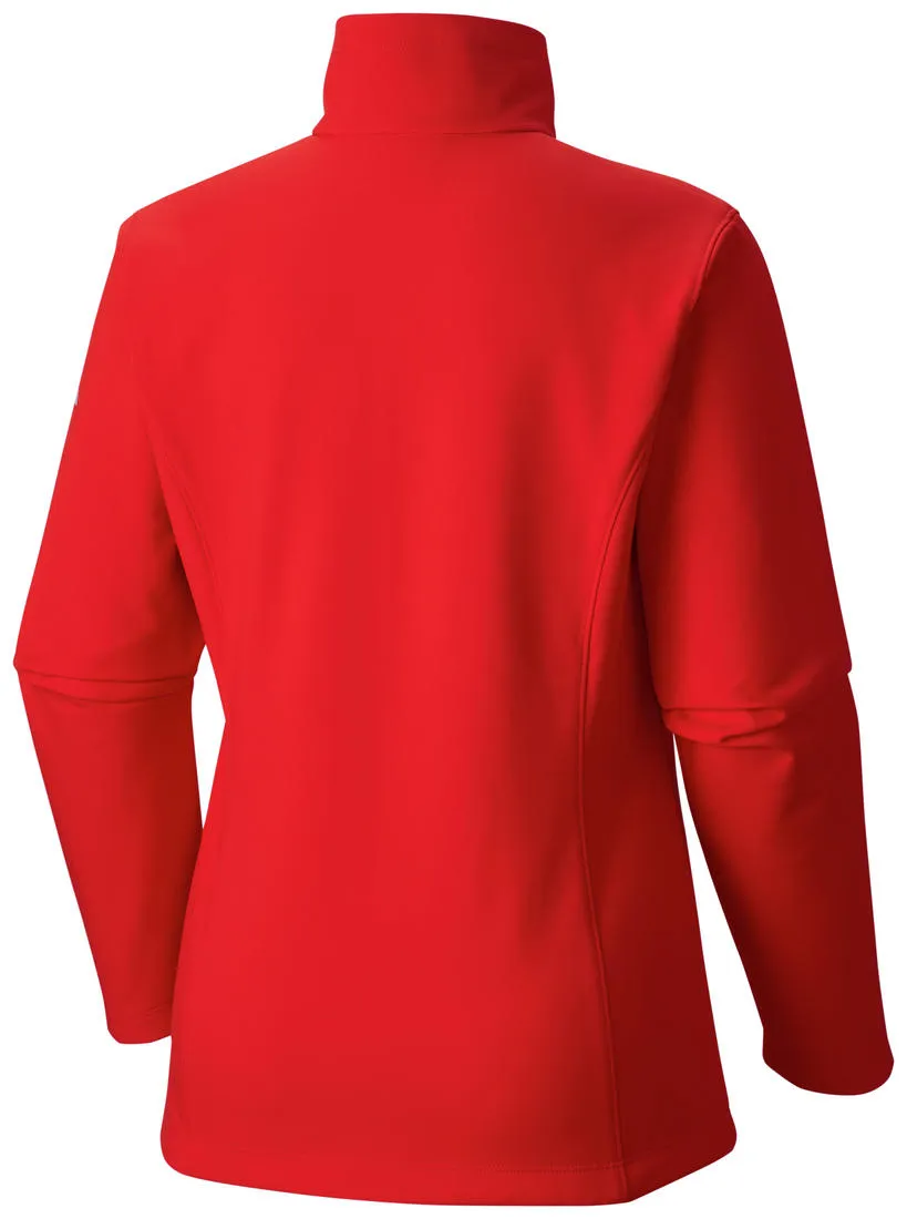 HemLock Adjustment System Prevent Columbia Women Red Kruser Ridge Softshell