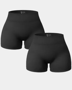 2 piece High-waisted Shorts Everyday Comfort