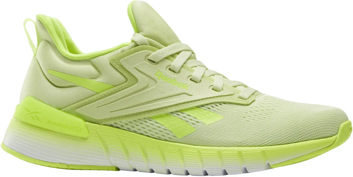 Anti Slip Reebok Nano Gym Womens Training Shoes - Green