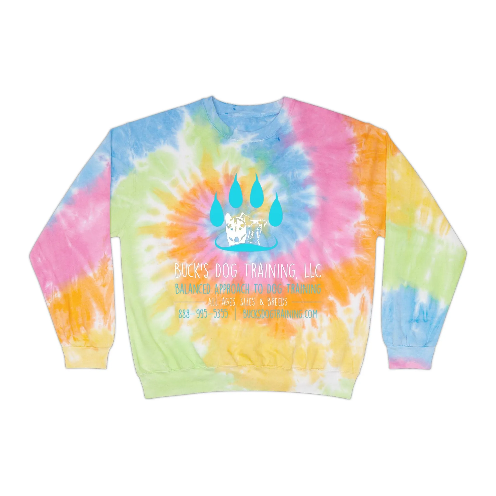 Bar Night Trendy Look Unisex Tie-Dye Sweatshirt