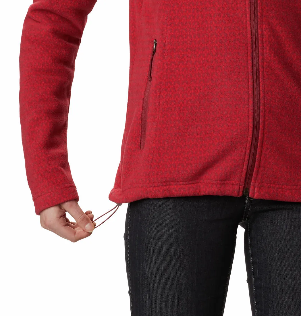 Modern Outdoor Gear Columbia Women Red Fast Trek Printed Jkt