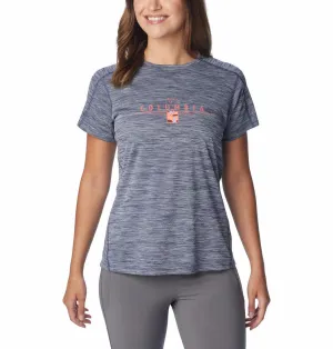 black friday Columbia Women Navy Blue W Zero Rules Graphic Crew (Sun Protection)