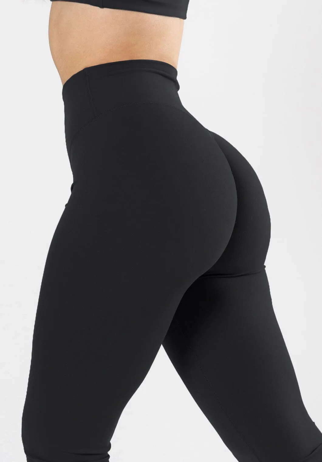 RecStretch? Original Sculptseam? Plus Essential Flare Legging 31" Black Comfort Fit Stretch Modern Stretch