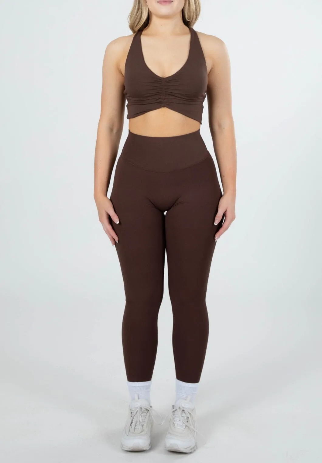 AirSilk Original Sculptseam? Legging Walnut Tactile Comfort
