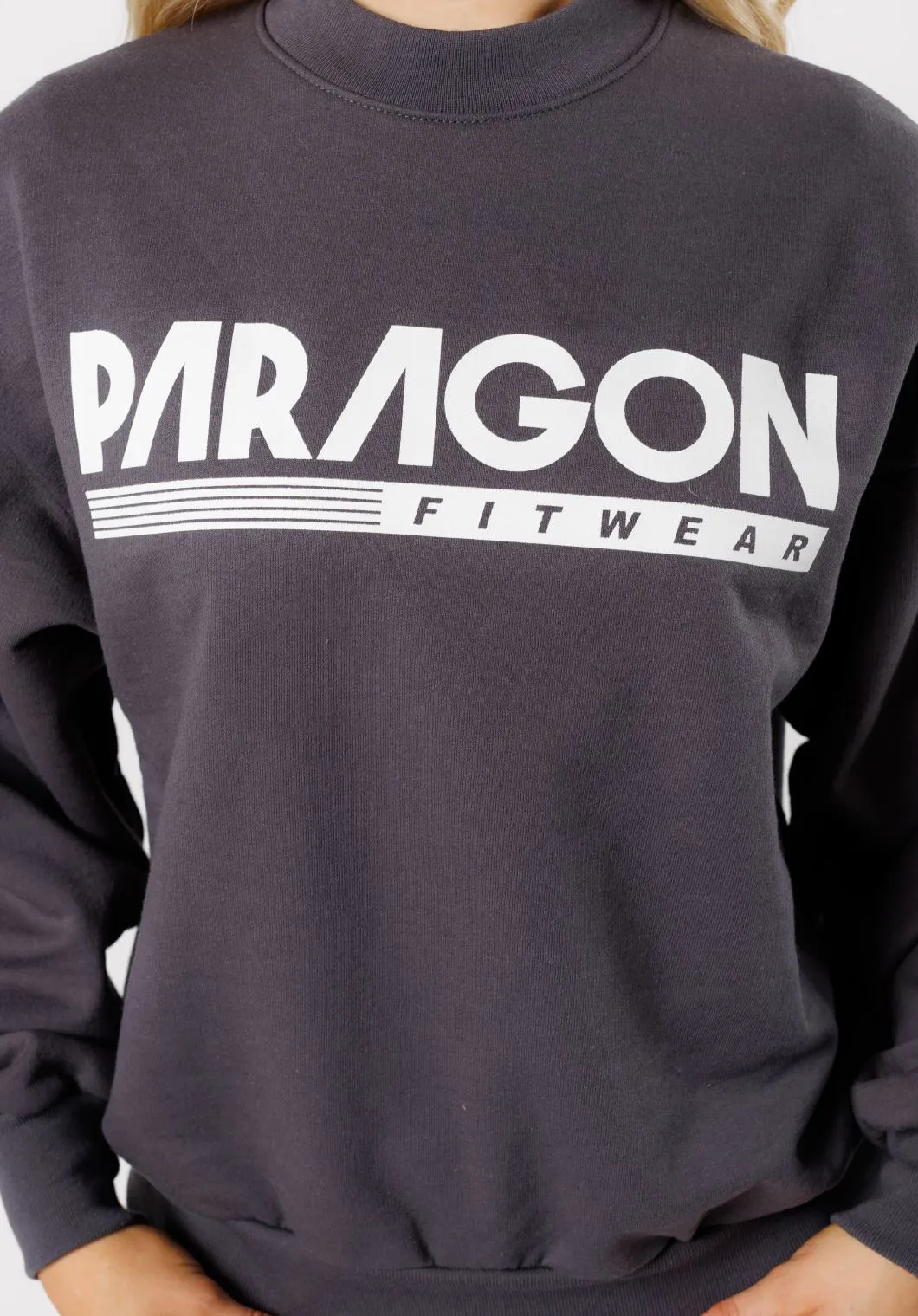 Premium Fleece Retro Pump Cover Stormcloud crew neck HeatResistantMaterial