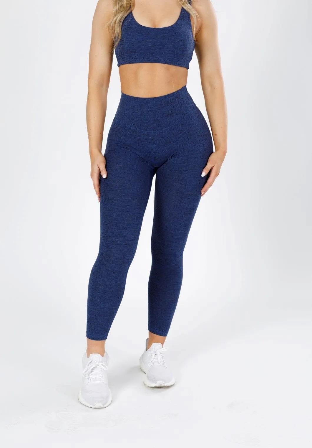 Reluna Spacedye Original Sculptseam? Legging Navy Static Body Fit