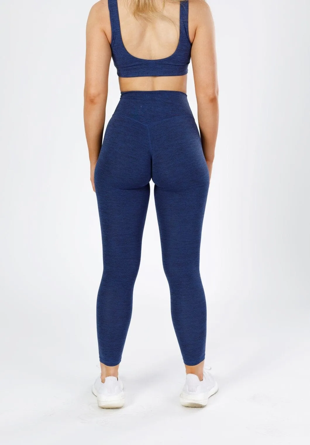 Quick Drying Reluna Spacedye Original Sculptseam? Legging Navy Static