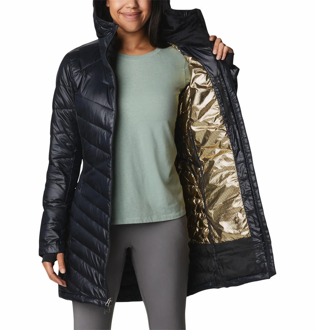 Columbia Women Black Joy Peak Mid Jacket Recycled Polyester