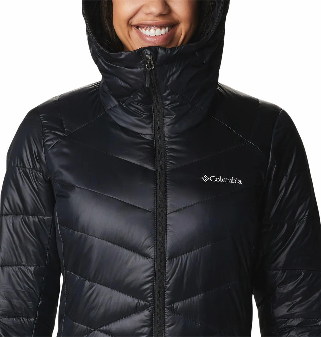 Columbia Women Black Joy Peak Mid Jacket Cold Day Road Trip